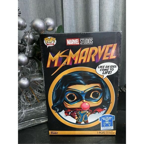 Funko POP Tees Ms Marvel Unisex T-Shirt Size XL - Picture 1 of 3